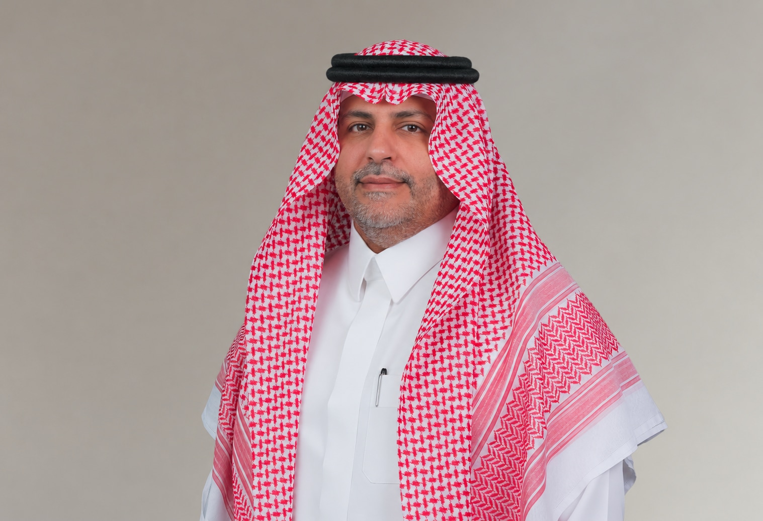 Formal portrait of Abdulaziz Alfuraih