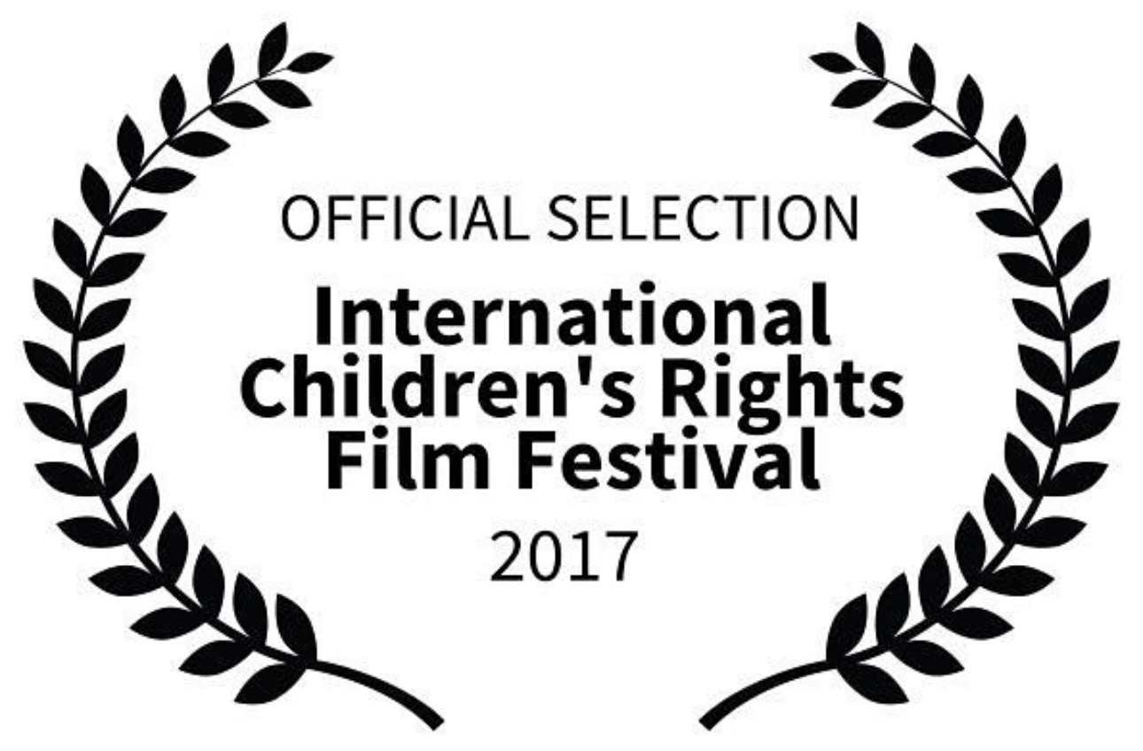 Official Selection laurel for the 2017 International Children’s Rights Film Festival