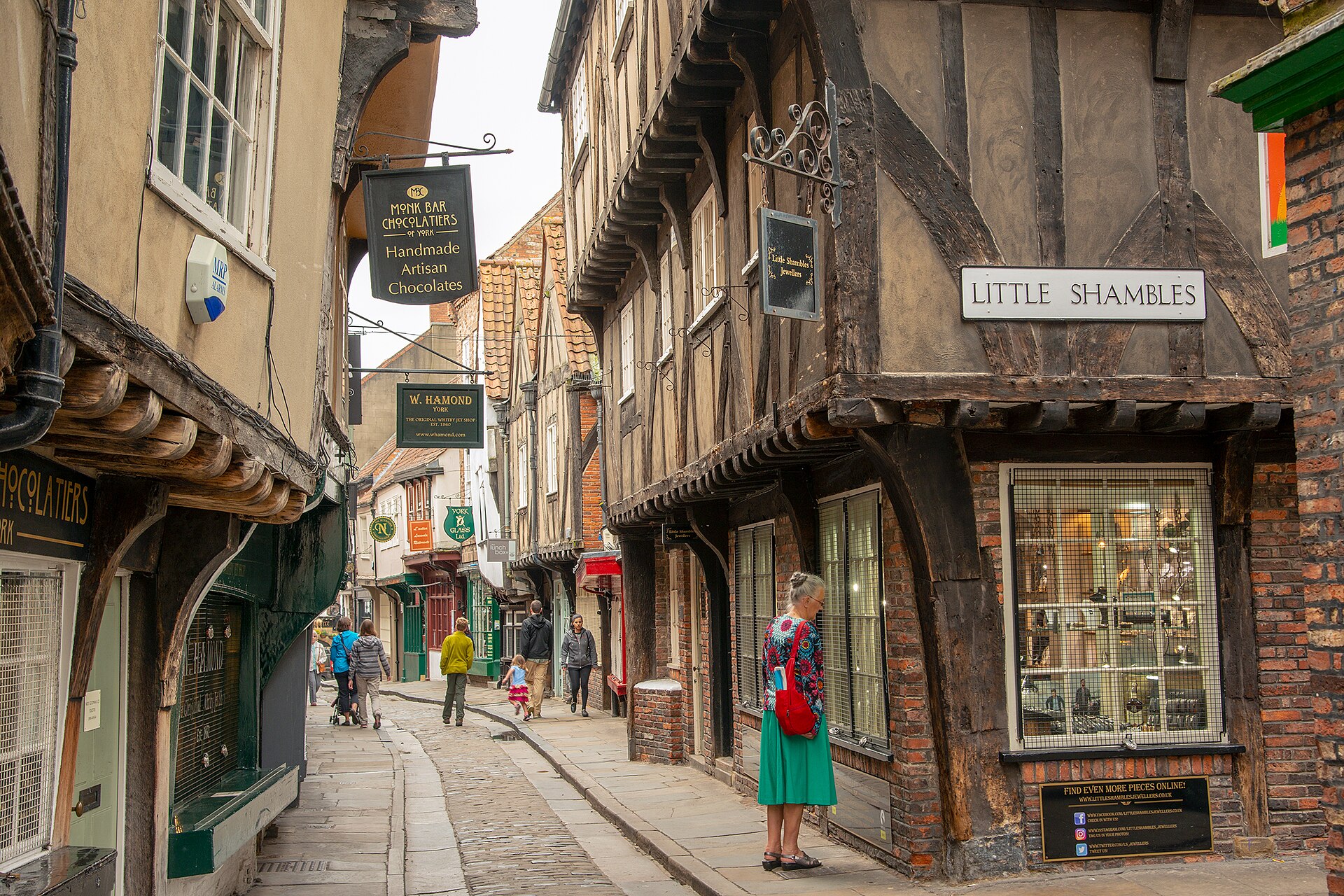 Historic Little Shambles in York